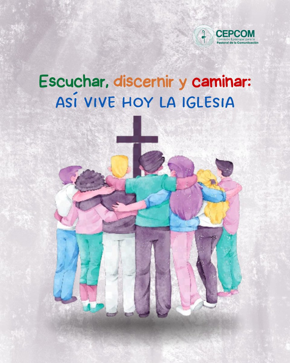 CEPCOM_CEM's tweet photo. La Iglesia crece cuando pone el corazón en común, abre espacio al otro y avanza unida bajo la cruz de Cristo. 🤍  ¡Sigamos caminando sinodalmente!

#Sinodalidad #IglesiaMexico #CEPCOM #comunicadorescatolicos #misiondigital https://t.co/TJfRF3xrfz