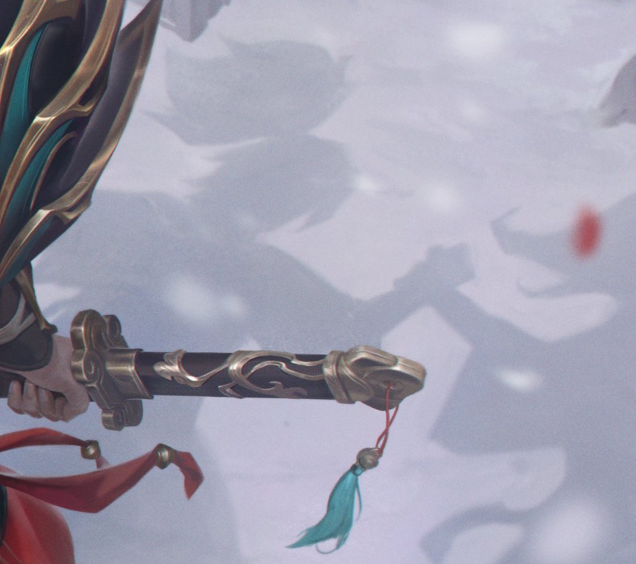 BessWisty's tweet image. Kat might be on a tree looking down to Yasuo, while he looks up to her. And both splash arts have them younger holding hands, as a "nod to the past" I think.