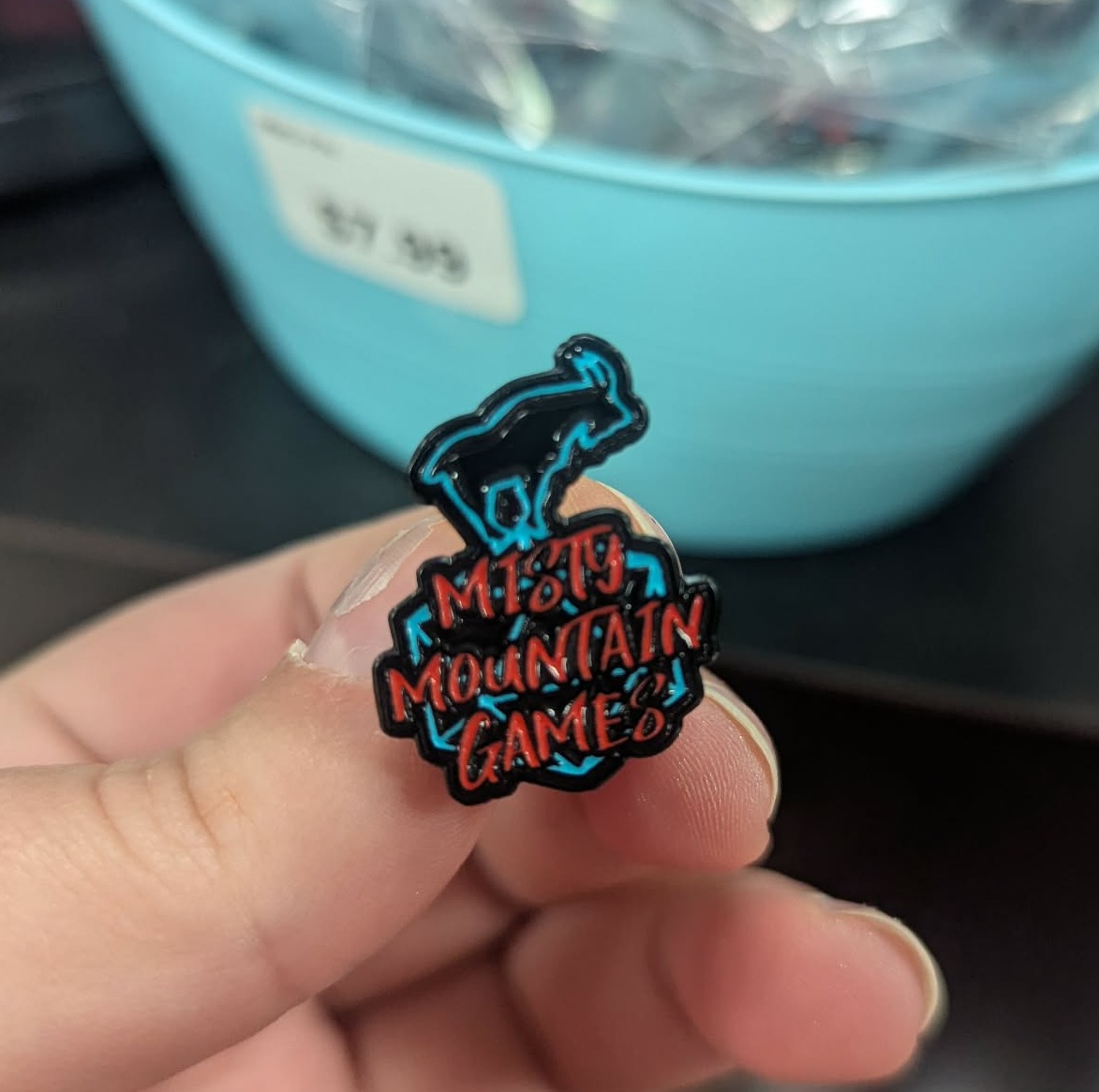 We now have enamel logo pins!!!  Get one for $2.99 and support your FLGS!