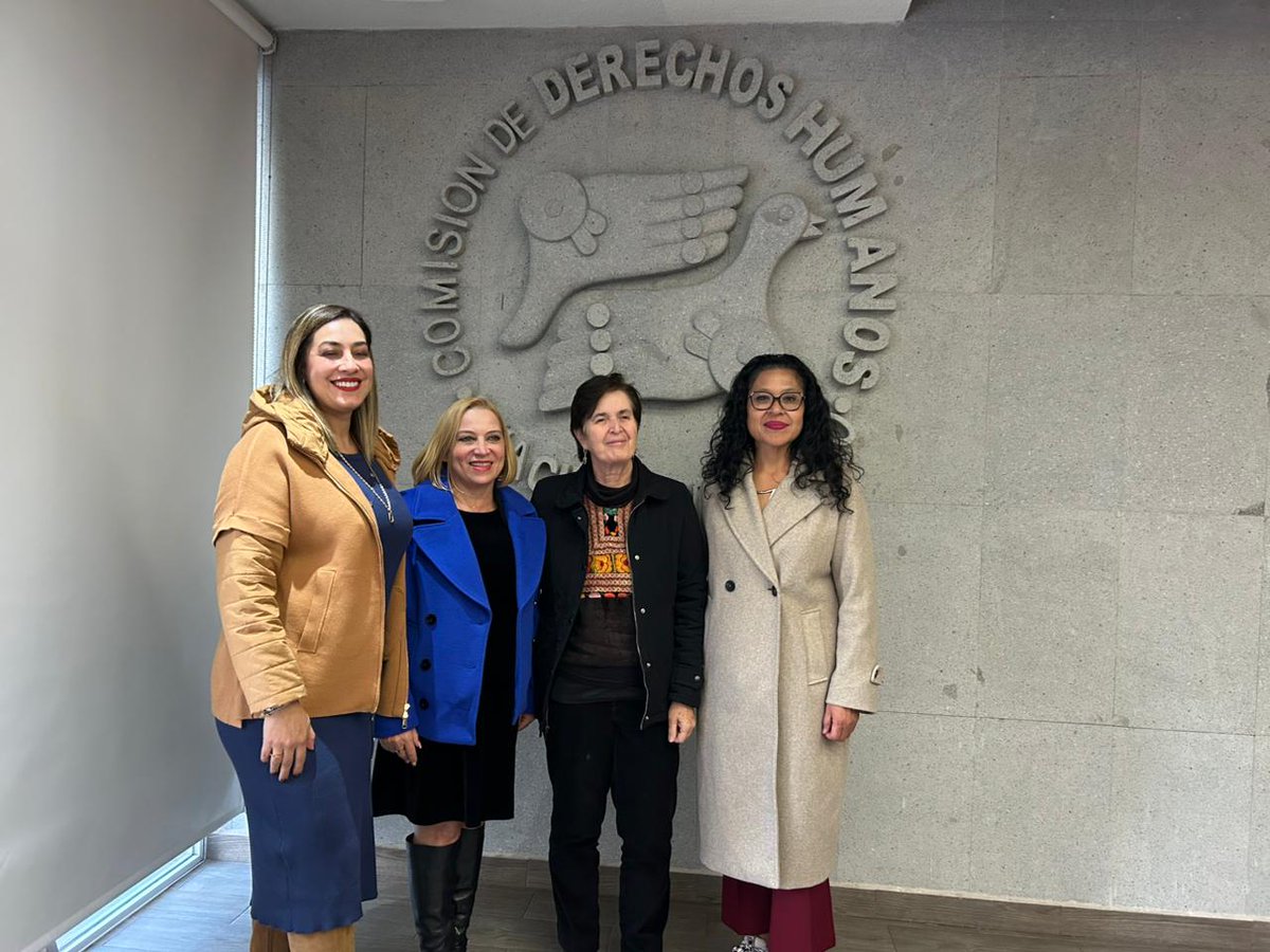 Esta tarde como integrante de la Comisión de Derechos Humanos del #CongresoCDMX, sostuvimos una productiva reunión de trabajo con Dolores Saravia, titular de la <a href="/CDHCMX/">Comisión de DH de la Ciudad de México</a>, con el objetivo de fortalecer la coordinación institucional y avanzar en acciones que garanticen la defensa,