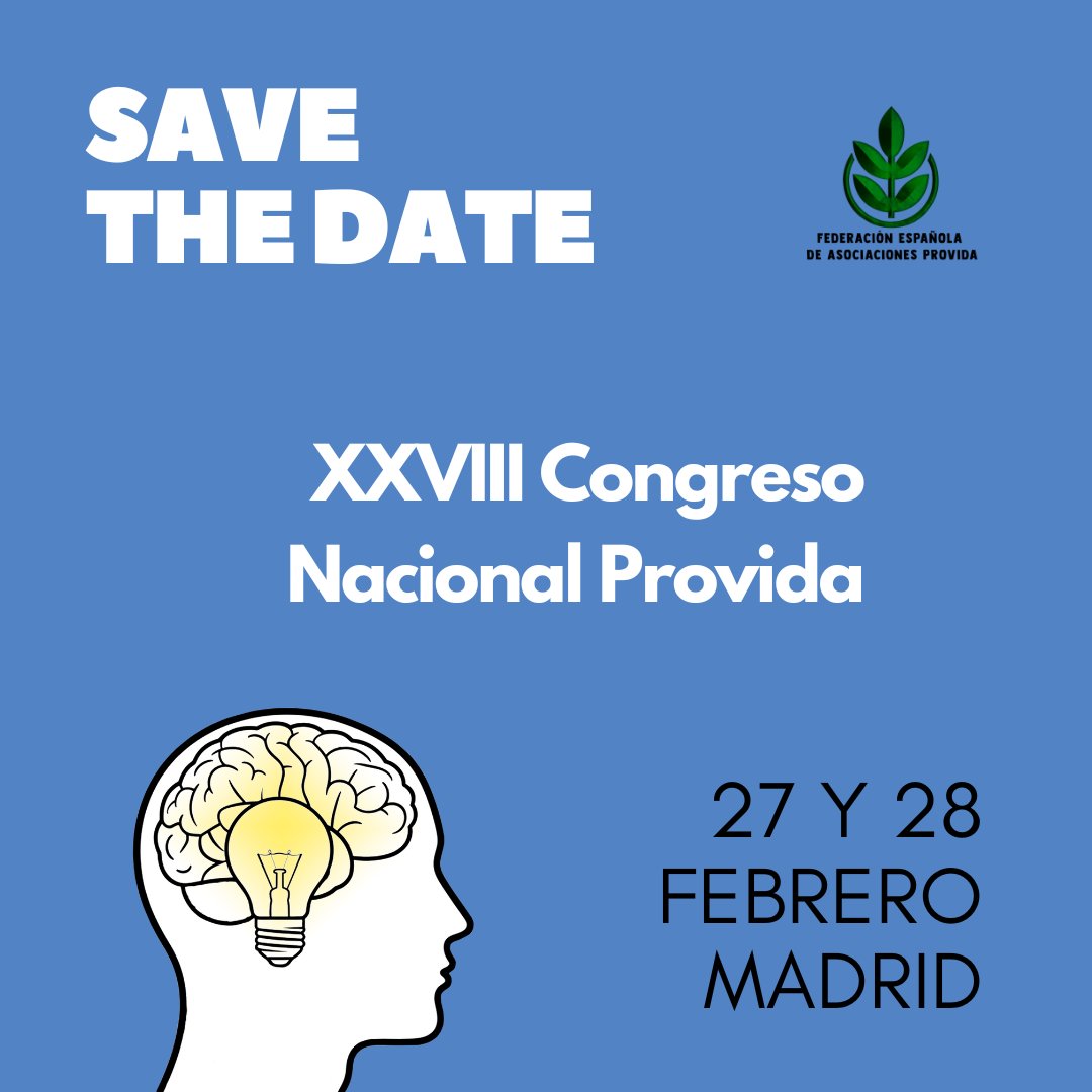 ¡Un año más!
¡Tú lo haces posible!
Atento a los próximos días y ¡reserva la fecha!

#provida #congreso #culturavida #abortono #vidasi