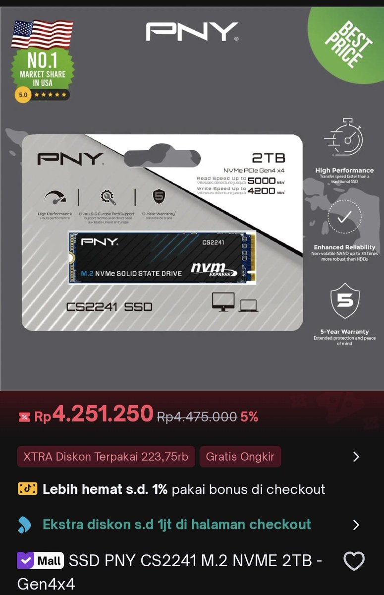 "The real villain" ya elu2 pada. Dikit2 AI, dikit2 AI. Gua mau rakit PC jd males gara2 harga RAM sama NVMe naek anjer. Bayangin, 2023 lalu gua beli MVMe dengan harga 1,5 jutaan sekarang... Mana storage buat backup data udah tinggal 60GBan. Gua harap AI bubble ini buruan pecah dah