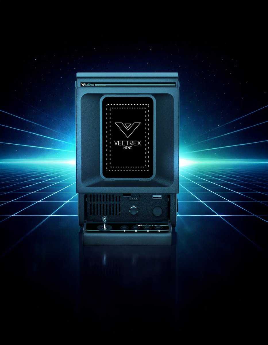 All the Vectrex magic in a mini format.

👉 Trailer and details on Kickstarter: kickstarter.com/projects/18523…
