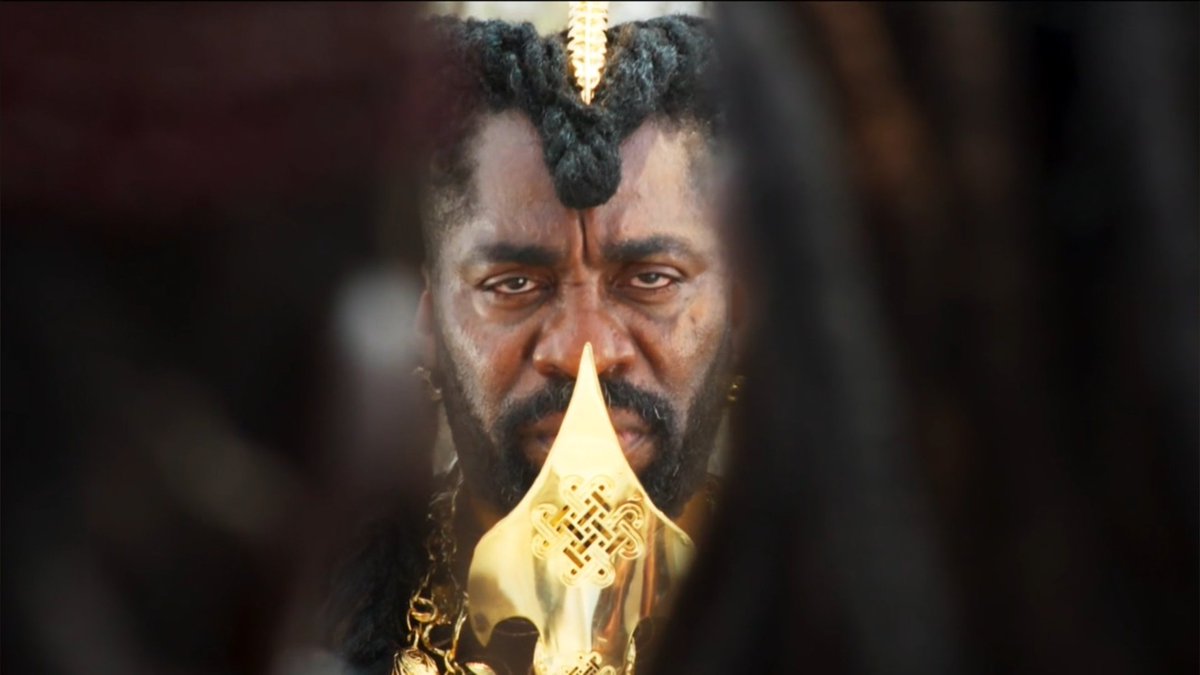 filomenaferret0's tweet image. Lázaro Ramos como Jendal, o grande vilão de #ANobrezaDoAmor