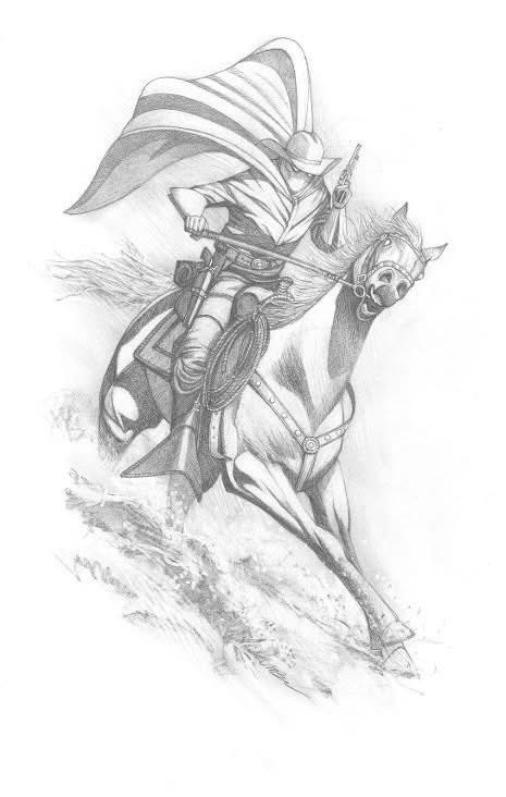 My acquisition of Western Ghost Rider by <a href="/davidmichaelbe4/">David Michael Beck</a> cafurl.com/?i=32670 #DavidMichaelBeck #artpurchase #GhostRider #CarterSlade #PhantomRider #BisonBend #Banshee #Westerncomics #WildWest #MarvelComics #MarvelWesterns #comicart #comicbookart #comicbooks #comichero