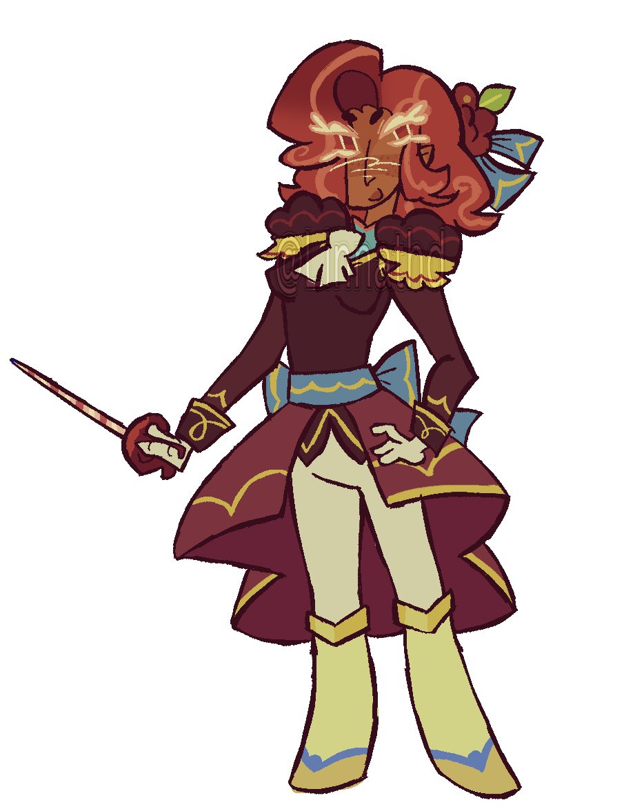 Linnathd's tweet image. Why did picking the colors feel fun and hard at the same time #raspberrycookie #crk #cookierunkingdom #cookierun