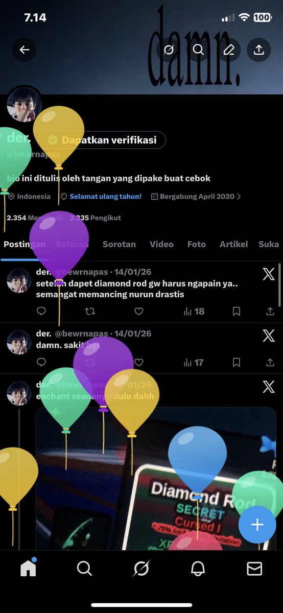 eh apanih balon balon