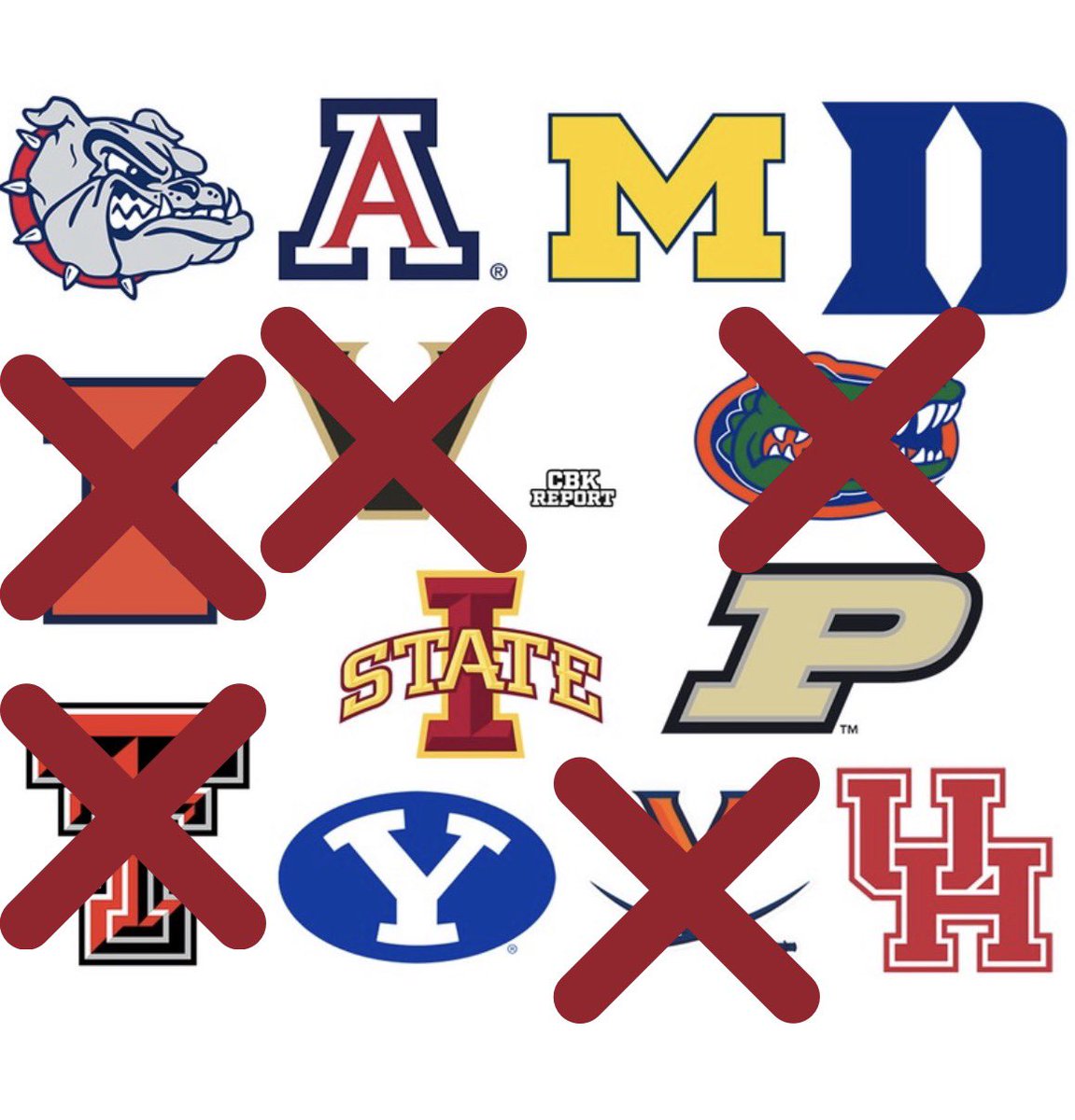 Ky_GuyOG's tweet image. Don’t forgot the teams that were ranked top 12 in the Week 6 AP Poll. That eliminates 5 of these teams.