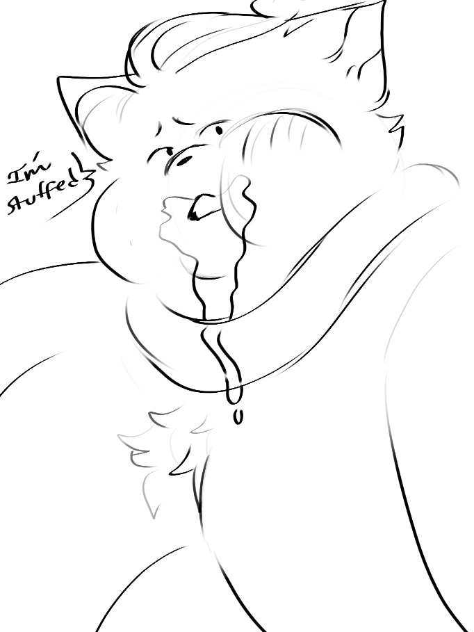 NihilvV_AD's tweet image. "After enough donuts and small promotions I think my boss finally revealed her true intentions...safe to say it's less paperwork at least haha,,urp" 

The lovely executive boss stuffing my face is my lovely @Fatfreakalert 💖❤️