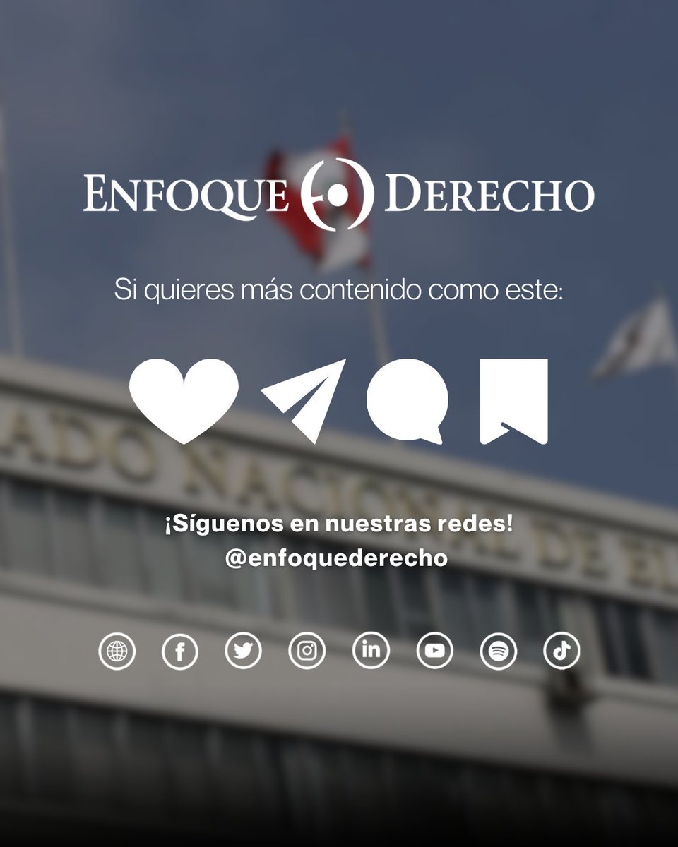 #Elecciones2026 🗳️ 

¿Sabías que el Jurado Electoral Especial (#JEE) del #Callao declaró #improcedente la lista de candidatos al Senado de #RenovaciónPopular?

¿Que opinas sobre esta noticia? ¡Déjanos tus comentarios! ⬇