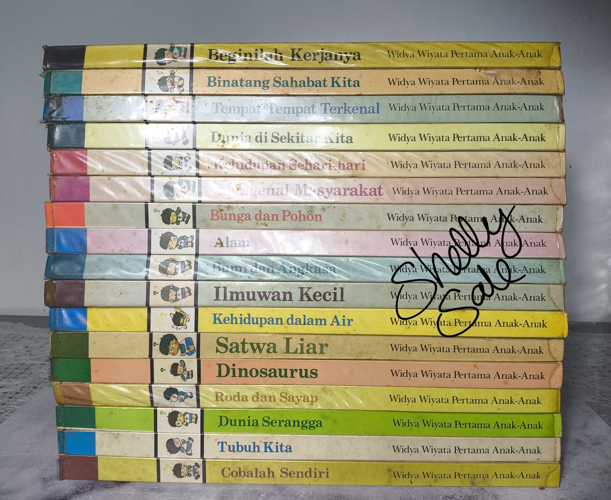 shellysale__'s tweet image. bismillah
wts buku anak WWP
Widya Wiyata Pertama
17 judul 65k/pcs saja co by shopee
#wts #zonauang #zonajajan