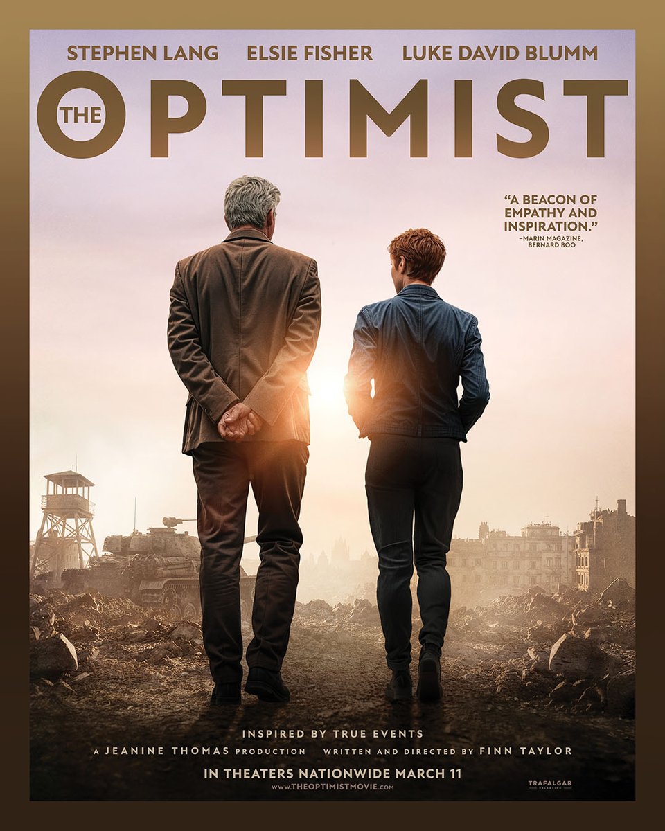 Tickets now on sale for The Optimist, starring Stephen Lang, Elsie Fisher, and Luke David Blumm.  

Coming to cinemas March 11. Get tickets at theoptimistmovie.com 

#TheOptimistMovie