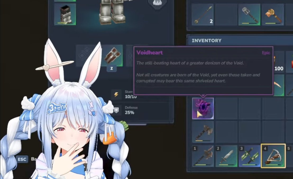 ぺこページ エピックが出てご満悦のぺこちゃん #ぺこらいぶ