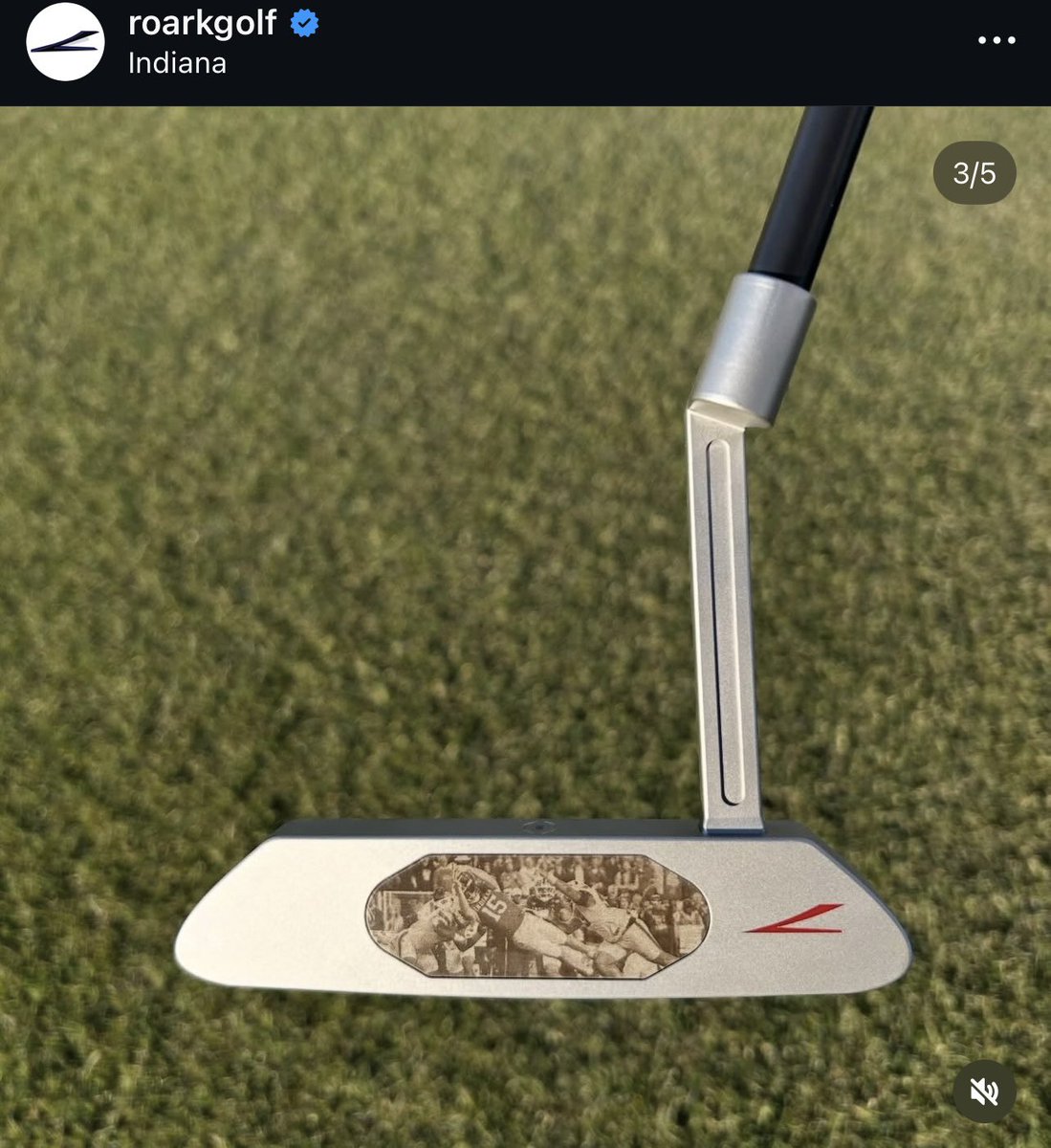 omg omg omg omg omg omg omg omg 

Roark Golf just dropped the most beautiful thing I’ve ever seen. Local small business out of Brownsburg, IN