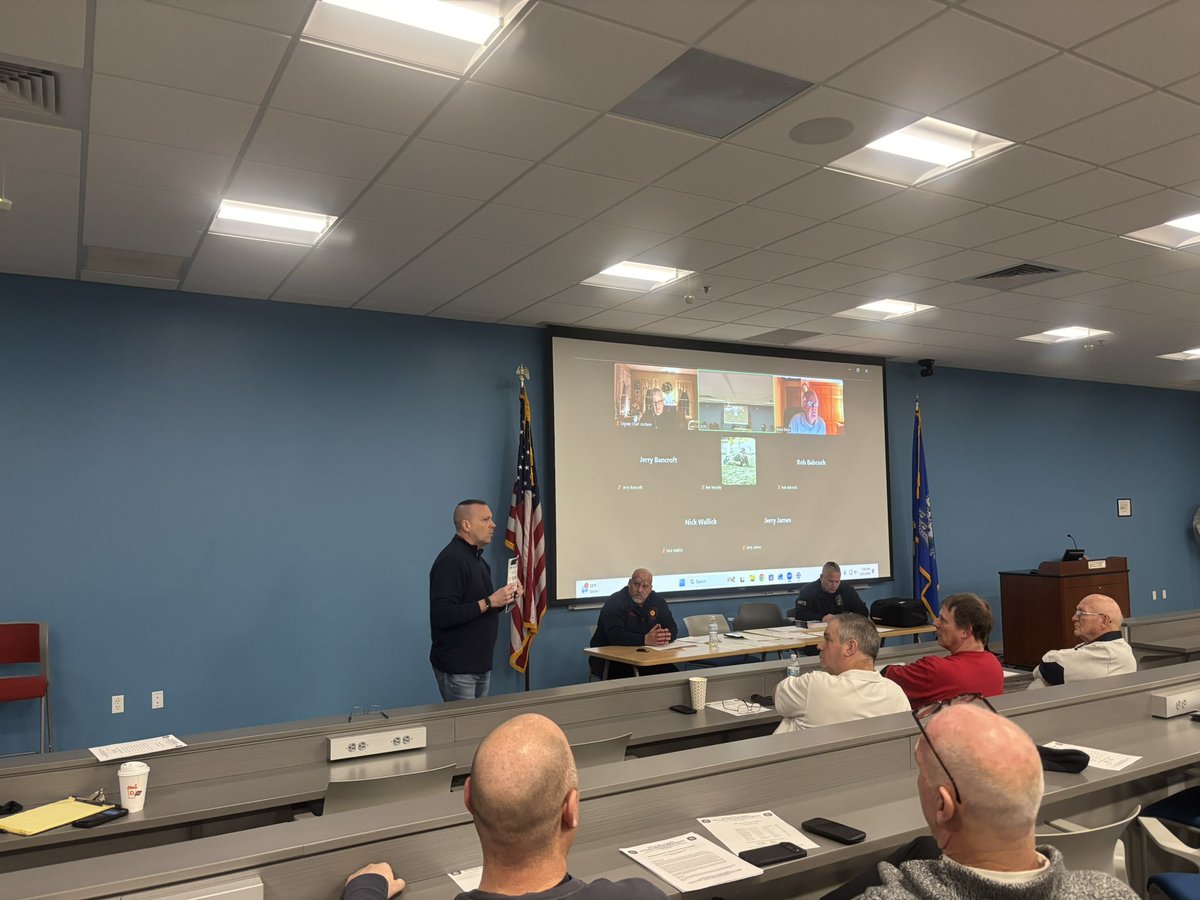 TNDispatch's tweet image. @TNDispatch is holding its 2026 annual meeting tonight at the Eastern CT Fire School. Many thanks to both the Fire School for hosting the meeting &amp;amp; Mansfield Fire and Emergency Services for sponsoring tonights dinner. We appreciate their continued support of our organization.