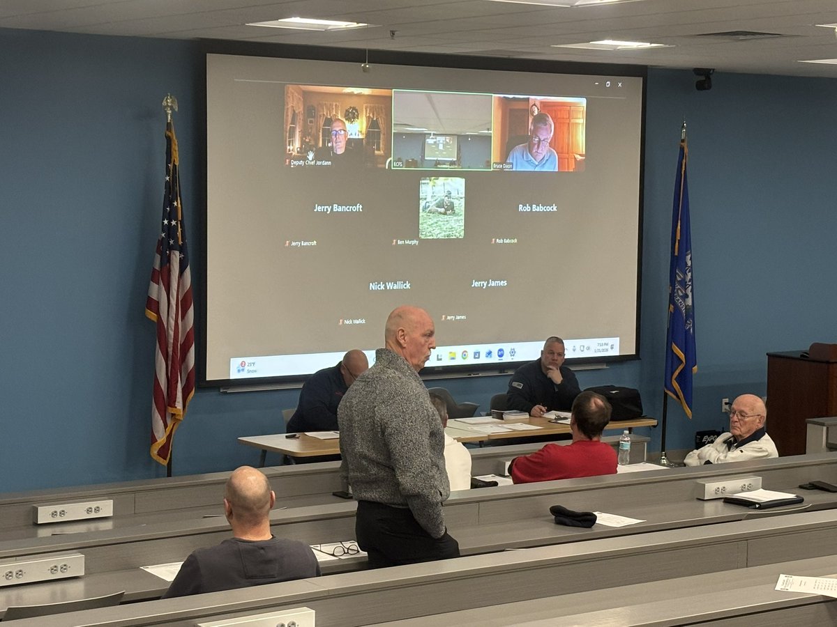 TNDispatch's tweet image. @TNDispatch is holding its 2026 annual meeting tonight at the Eastern CT Fire School. Many thanks to both the Fire School for hosting the meeting &amp;amp; Mansfield Fire and Emergency Services for sponsoring tonights dinner. We appreciate their continued support of our organization.
