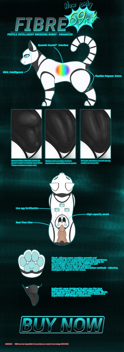 Commission for <a href="/SilphiumTheCat/">Silphium</a> ! SEX CAT ROBOT DOLL :0