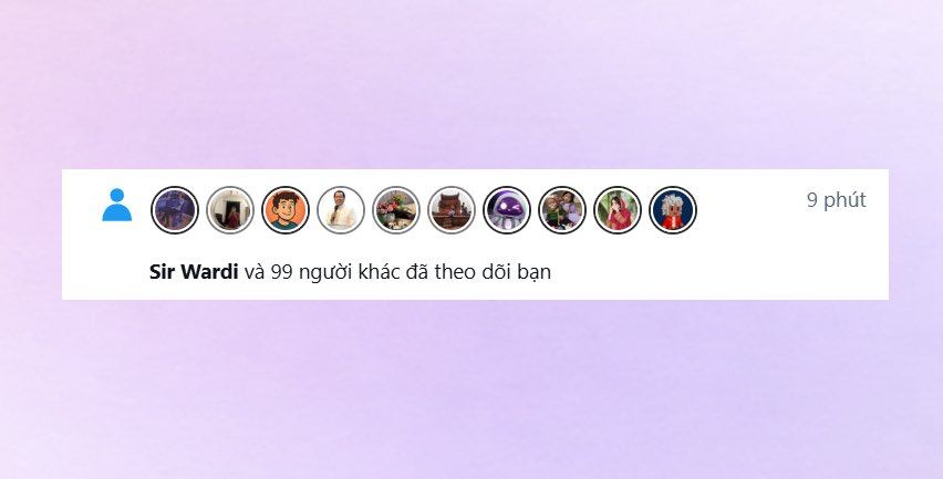 Buổi sáng vui vẻ nhé anh em ✨

Chỉ trong hôm qua mình đã có hơn 100 follow tích xanh mới  😎

Bí quyết để đạt được rất đơn giản bao gồm 3 bước:

+ Chủ động: Follow trước các anh em có comment ở bài viết này và nhắc nhở họ hãy theo dõi bạn lại

+ Bị động: