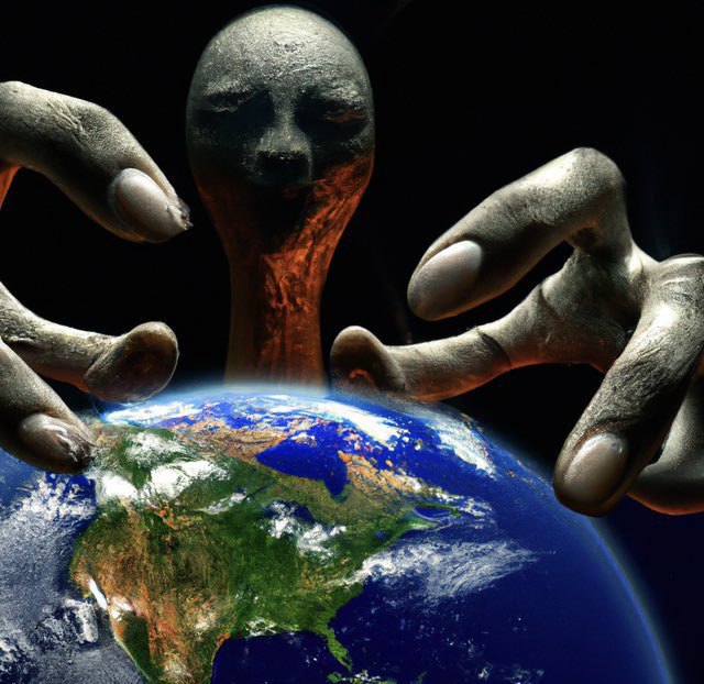 daalk5's tweet photo. i recently found this image again i have no idea how old it is nor do i know if its edited or ai generated but this still one of the most best images ive ever seen. its so powerful . https://t.co/TyWJ7xsPoJ