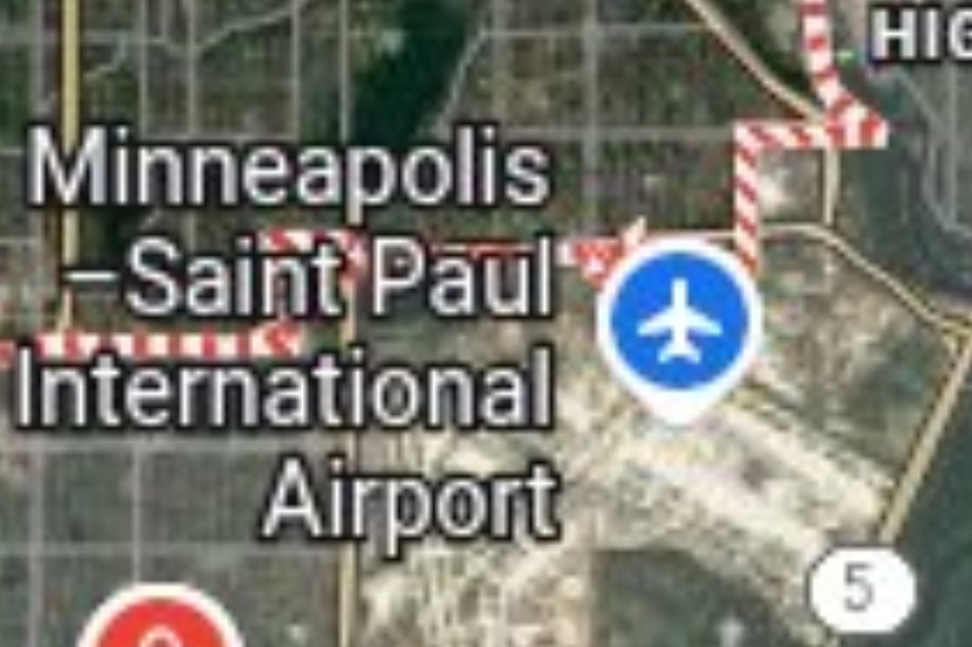 GoodAmericanMan's tweet image. Looks like Minneapolis doesn't have an airport either