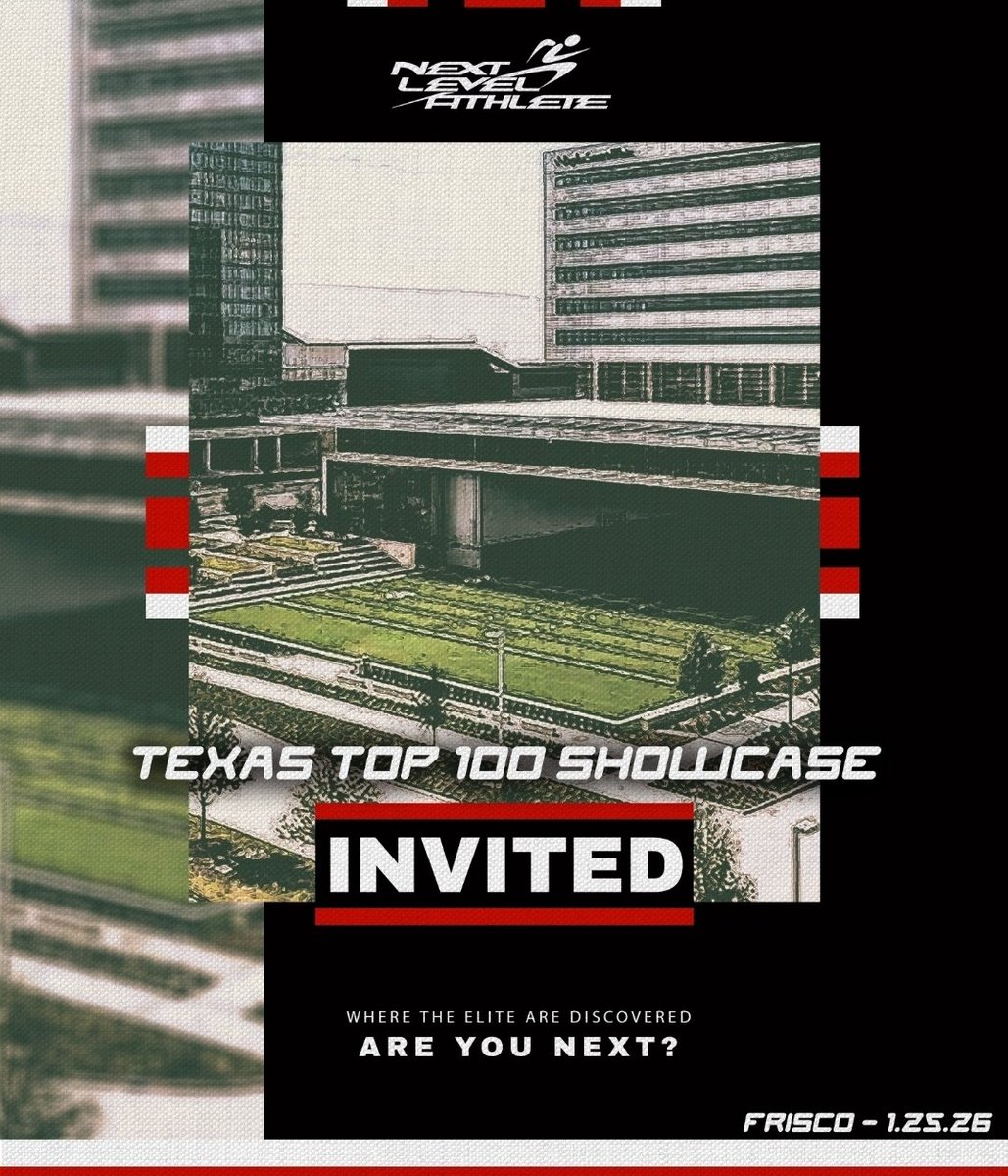 Rhyder_210's tweet image. Humbled and Blessed to be invited to the @NLAShowcase Texas Top 100 Camp. Thank you to everyone involved in the selection!!❄️❄️❄️ @GPowersScout @Carter_Yates16
@FootballPieper  #MonsterTech 

@CoachBP95 @CoachBaker_
@Zaireanderson13 @DonnieBaggs_ @MikeRoach247 @TFloss32…