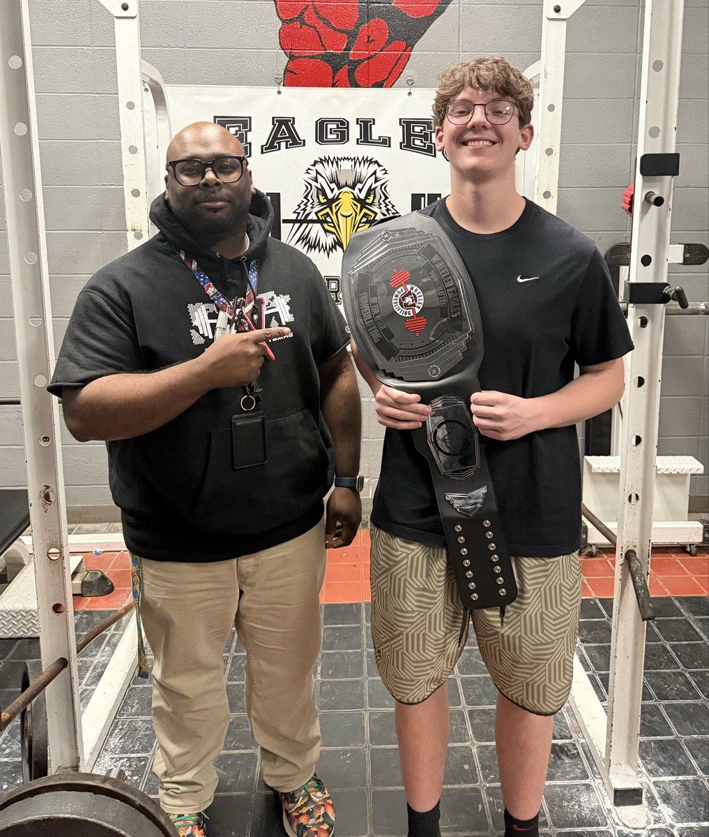 WHSPowerlifting's tweet image. Congratulations to senior Micah Lamy on being this week’s “Powerlifter of the Week!” Micah has been working consistently on his journey to new PRs and always comes in and gets busy without hesitation! Congrats again, Micah!