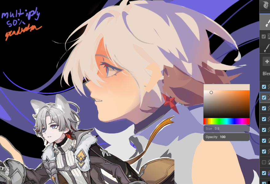 hookycat's tweet photo. why do i keep forgetting to draw his mole https://t.co/vIRaNYoTZ0