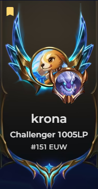 Had to hit 4 digit LP for challenger what's going on on EUW #TFT