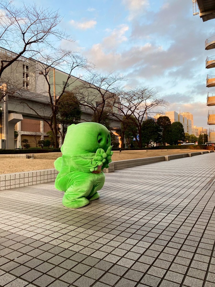 はー。さむいねー。