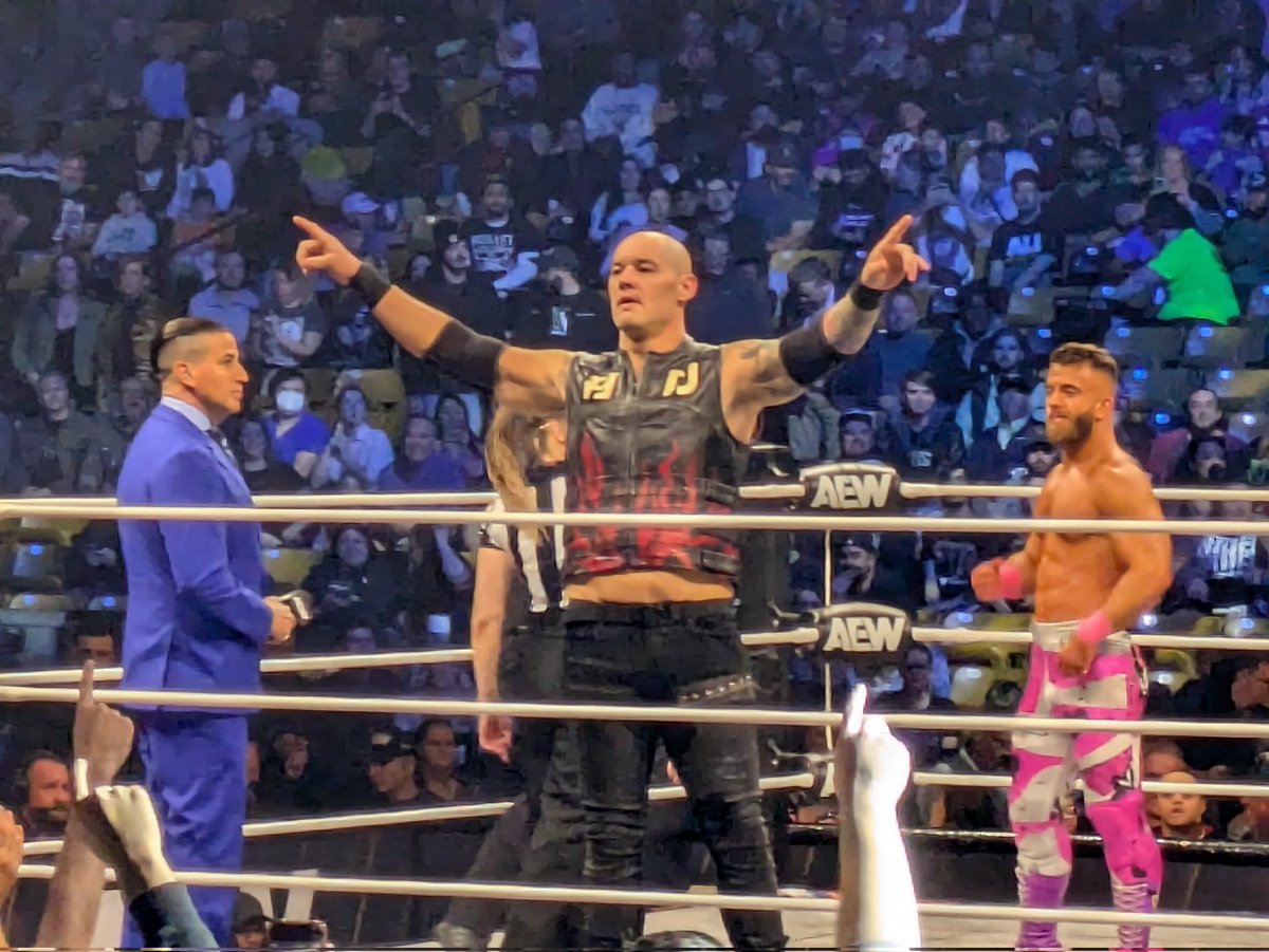 Bishop Dyer is here! #AEW