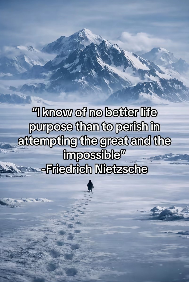 41L's tweet photo. 🧵 The Nietzschean $Penguin: 
a thread

1/
The penguin video circulating on TikTok originates from Werner Herzog’s 2007 documentary Encounters at the End of the World, filmed in Antarctica 🇦🇶 https://t.co/JRY4zFW2ad