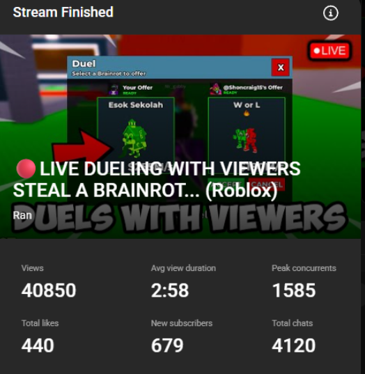 ig yall love these types of streams!! WOOO