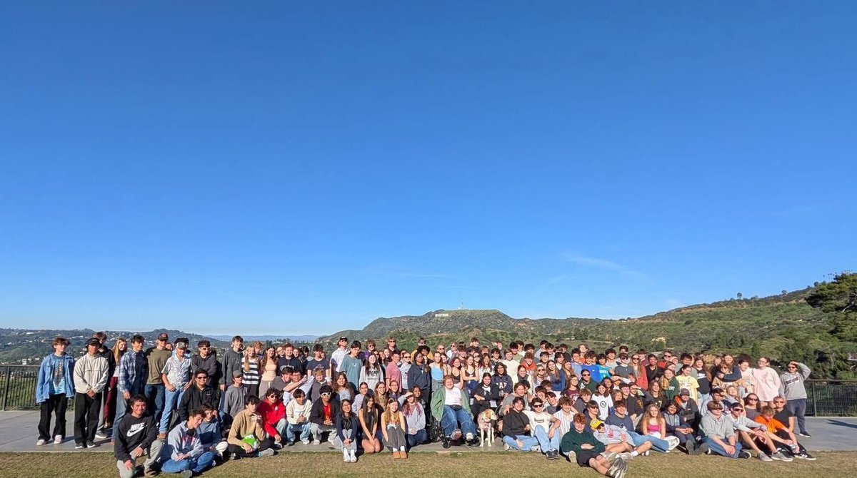 Day # 5: Good bye La La Land! 

Disneyland, Parade Performance, Universal Studios Hollywood, Griffith Observatory, Hollywood Walk of Fame, Surprise Birthday &amp; Retirement Celebrations….what a SoCal week for Bands of Bowie! Safe travels!