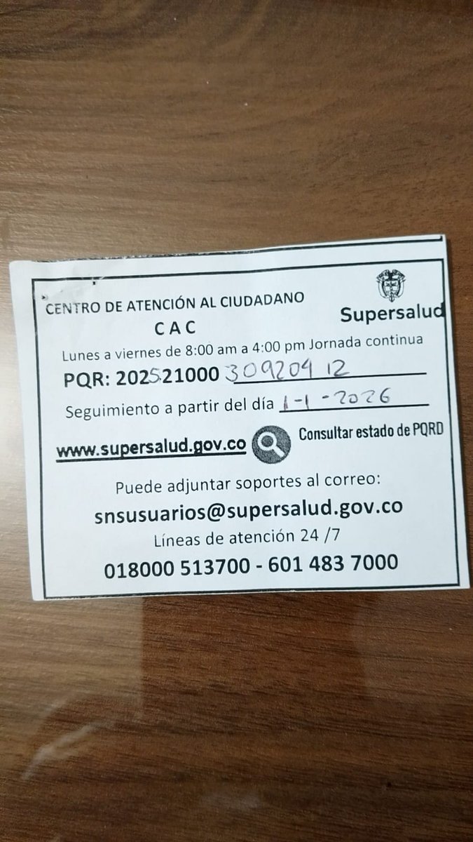 Buena noches. Señores <a href="/Supersalud/">Supersalud</a> y <a href="/EPS_Famisanar/">Famisanar</a>. El paciente Nombre: Orlando Bermudez  lleva 6 SEIS meses sin recibir el medicamento. Se coloco una PQRS ante Supersalud y respuesta?. Los datos completos fueron enviados al interno de cada entidad el pasado lunes 18 de enero.