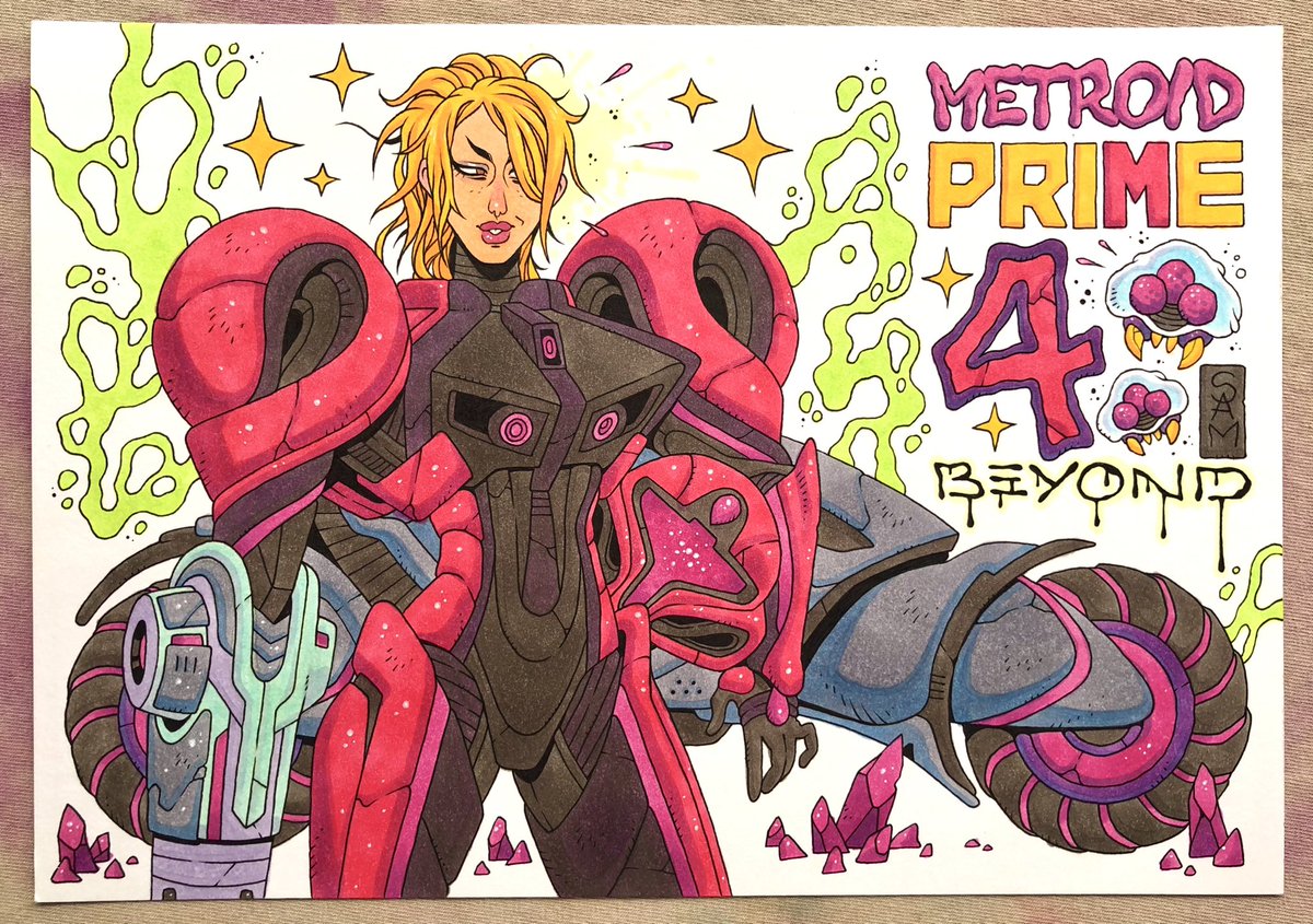 ohnosam's tweet image. Another Samus, always happy to draw Samus.