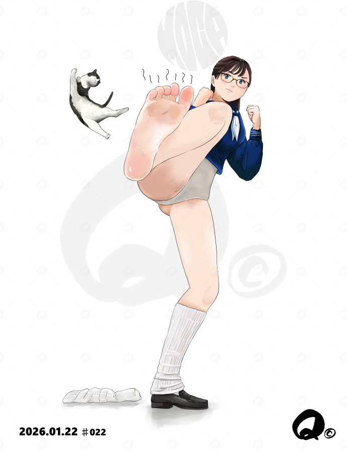 蒸れ蒸れ生足で蹴られた～い❣
っていうリクエストが無かったので私がリクエストしたよ👣 