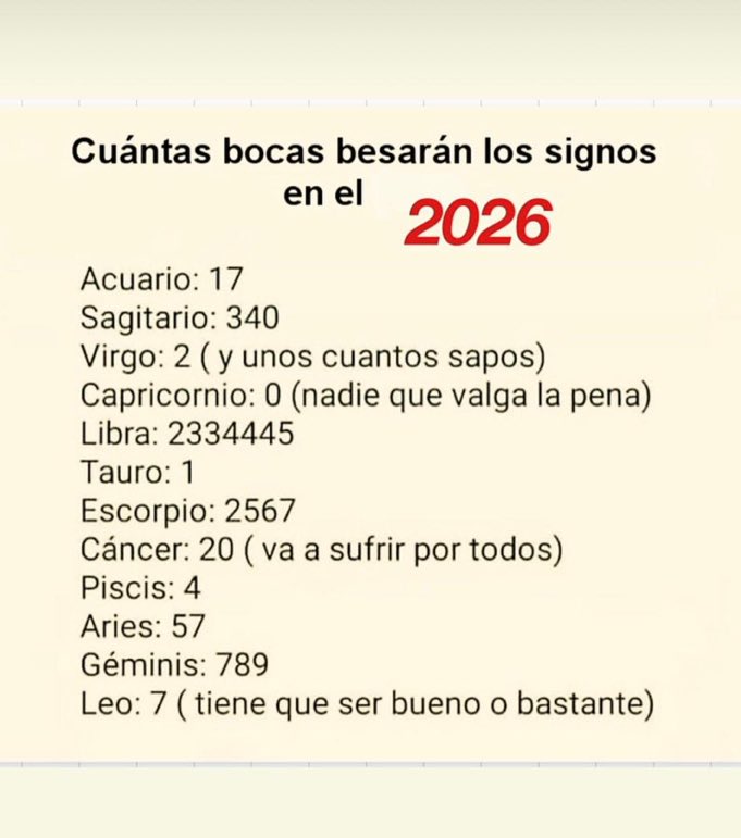 Wooow 🤩 ( soy libra ♎️ )