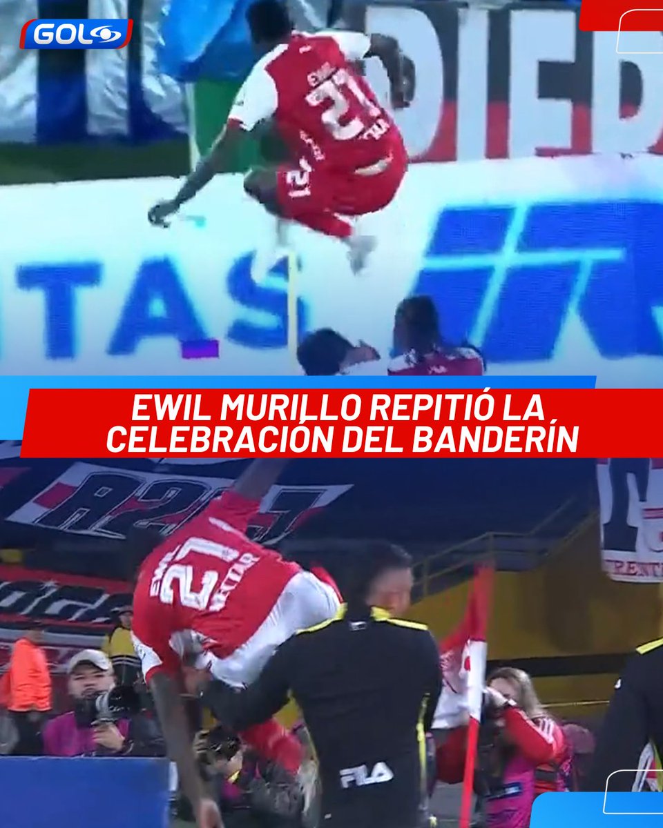 ¡EWIL, LOS HICISTE MIER…! 😳🔥

Murillo volvió a marcar con Junior en la Superliga 🏆 y no pasó desapercibido: repitió el mismo festejo que hizo ante Millonarios cuando anotó en los cuadrangulares de 2025 🔴⚪