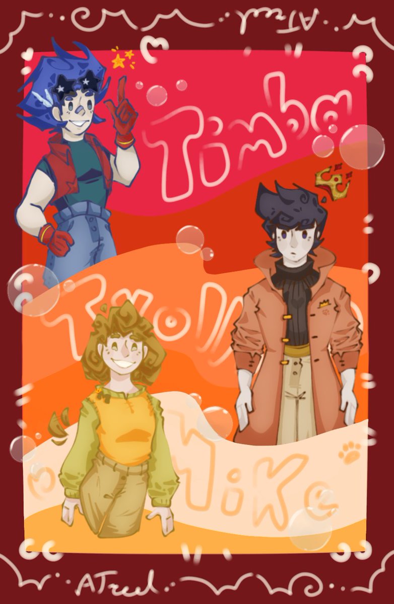 Tree3_One's tweet image. Solo lo quería terminar xd
#CoMPaS  💙🧡💛 #Trío