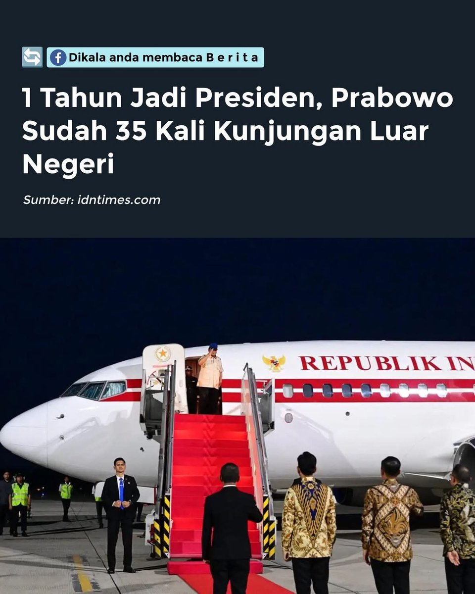 bangherwin's tweet photo. 35 kunjungan luar negeri dalam setahun.
Hampir semua pusat kekuatan dunia sudah disambangi.

Namun keputusan investor tetap sederhana:
Vietnam dan Malaysia dianggap lebih pasti daripada Indonesia.

Diplomasi memang bisa membuka pintu, tapi kepastian hukum, stabilitas kebijakan, dan tata kelola yang menentukan apakah pintu itu benar-benar dilewati.