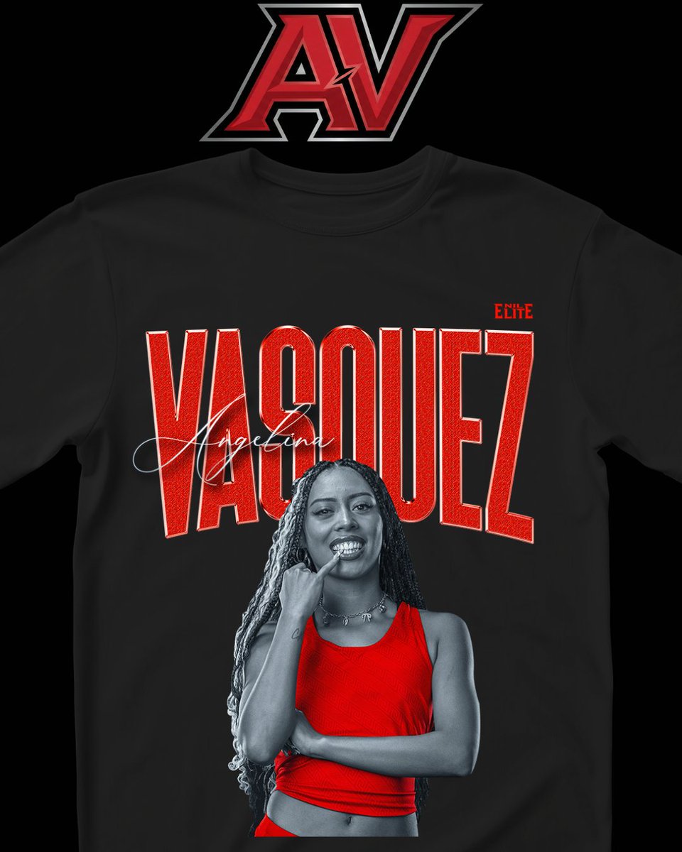 NILEliteLadies's tweet photo. Signed 📝and locked in 🔒
The Official Merch of Angelina Vasquez drops Friday❗️NIL Elite Gear is built for athletes, made for the culture. Available for a limited time only🚨 https://t.co/J3Lda0w5CK
