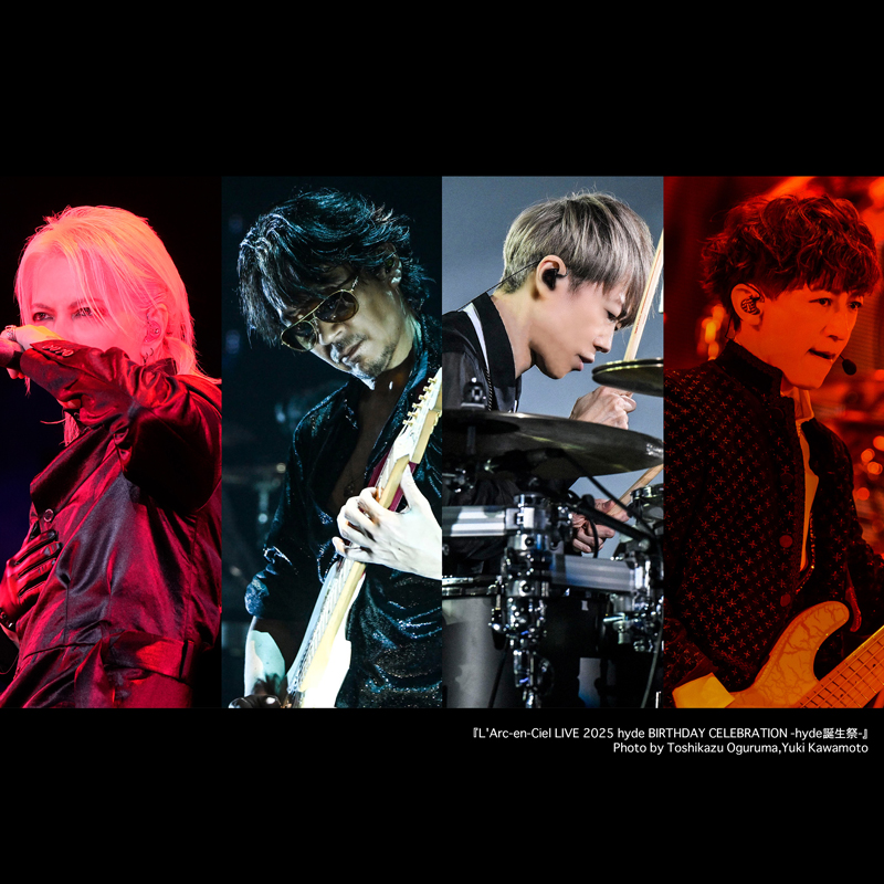 ⋰／ 本日は #LArcenCiel #HYDE さんの誕生日です🎉 おめでとうござい