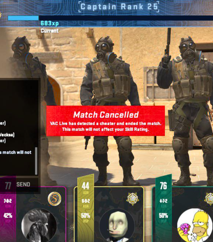 Ozzny_CS2's tweet photo. JUST IN: CS2 Players are reporting a big wave of false VAC Bans after the New Update ‼️ https://t.co/FFAT8FE52U