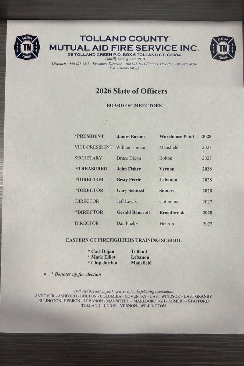 TNDispatch's tweet image. We would like to congratulate the candidates that volunteered to run for open positions within organization.