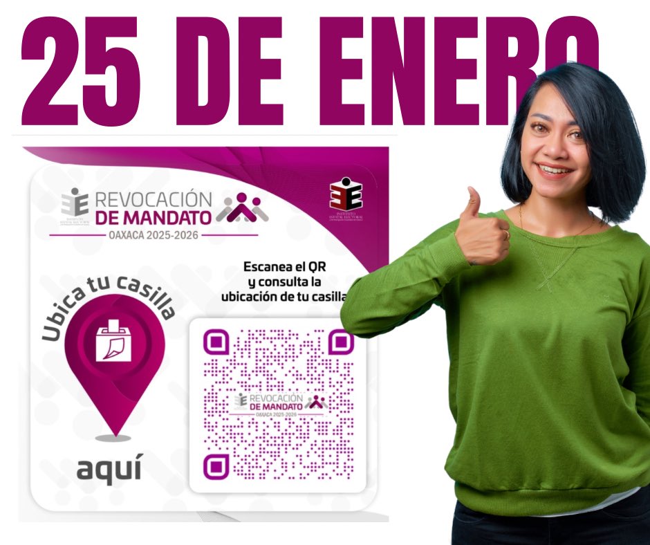 vecinosxlrm's tweet photo. Ubica tu casilla y participa.
Este 25 de enero, informarnos y ejercer nuestro derecho fortalece nuestra democracia. Consulta tu casilla, acude a votar y hagamos que la voz de todas y todos cuente. https://t.co/hU11bjFEIb