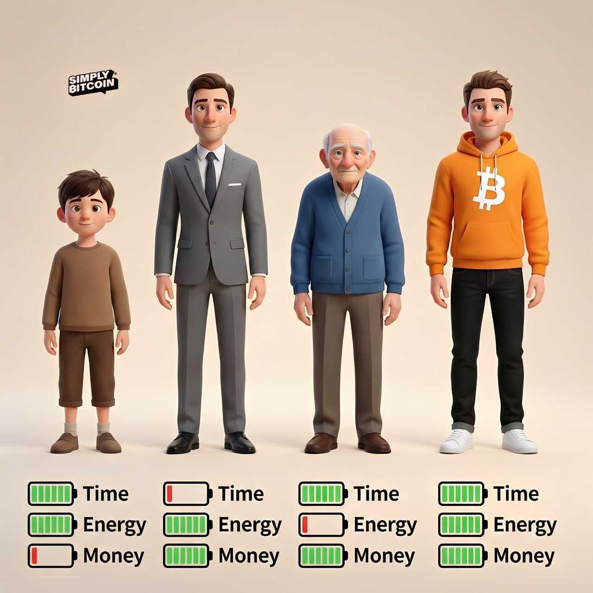 SimplyBitcoin's tweet image. Proud to be a Bitcoiner ⚡