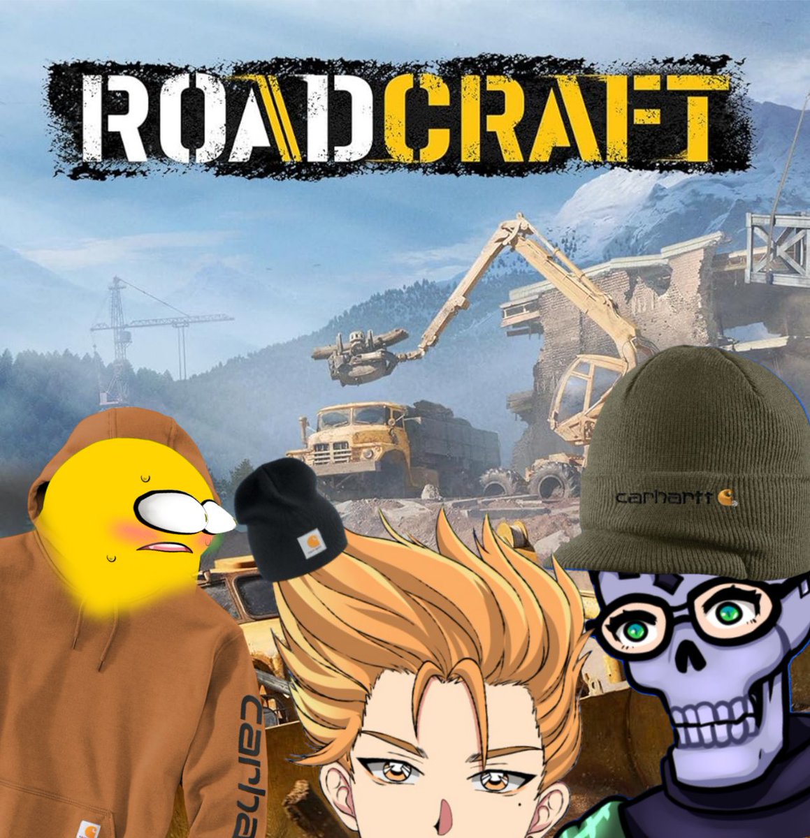 TangOrangutan's tweet image. Tonight, me n the boys (@kerberos_lord and @VTuber_Sol) risk it all and our licenses and our Carhartts to play with tonka trucks.

6PM PST, u know where