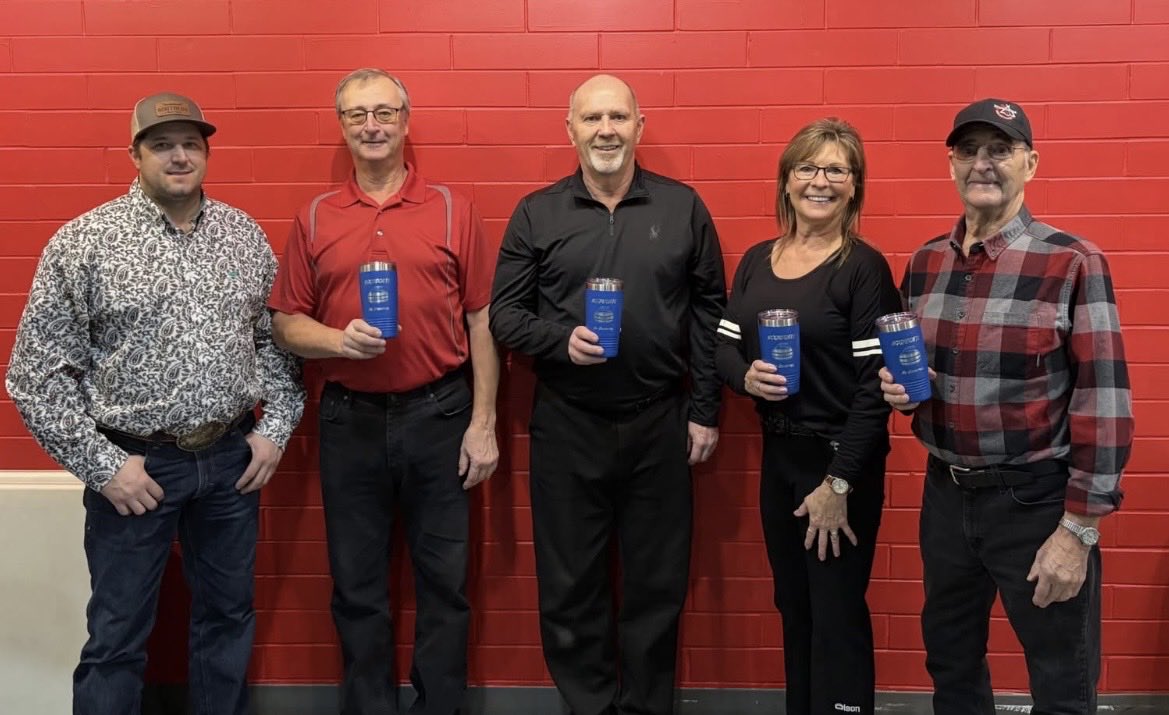 HatCurling's tweet photo. For those who may not have seen the article in the Medicine Hat News today, here are the results from this past weekends AG Bonspiel.
Congratulations to the Harvey Moch Team on winning the A event, thank you to all teams, sponsors and fans for a great weekend! https://t.co/6FJ19vyduM