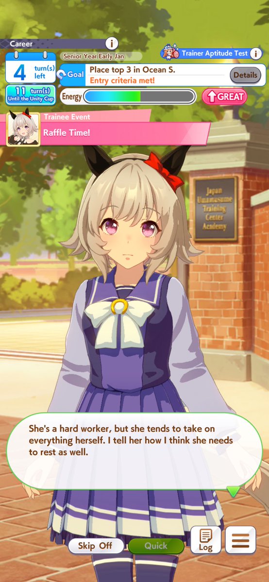 umagirlslover's tweet image. what’s one fact abt your favorite uma girl you don’t think most people know