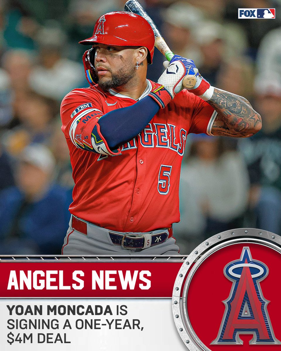 Yoán Moncada is returning to the Angels, per multiple reports